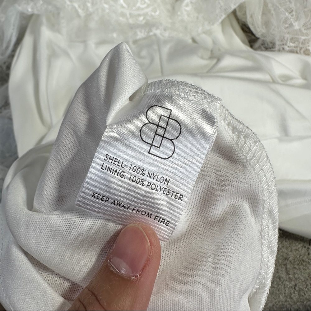 Baltic Born White Lace Maxi Dress - Picture 13 of 15